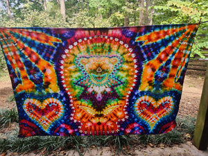 5’x7' Steal Your Dead Bear Tapestry