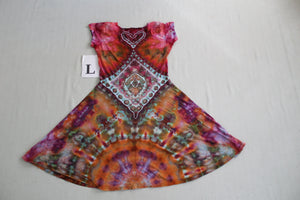 Large Twisted Front Dress