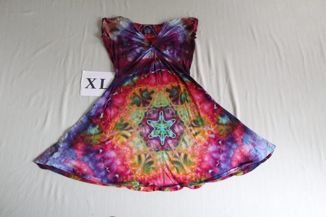 XL Twisted Front Dress