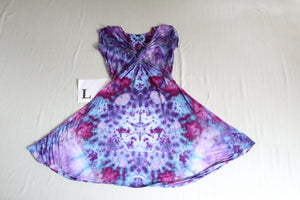 Large Twisted Front Dress