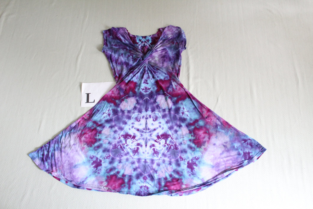 Large Twisted Front Dress