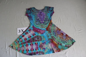 3X Twisted Front Dress