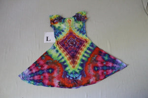 Large Twisted Front Dress