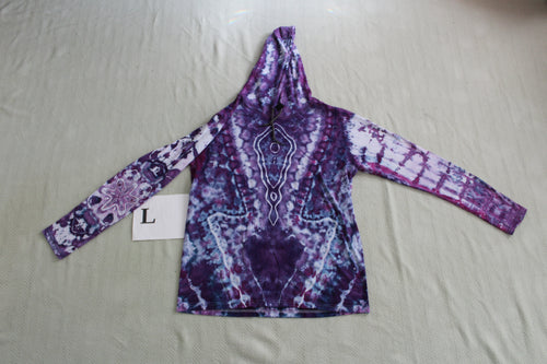 Large Long Sleeve Hooded Shirt